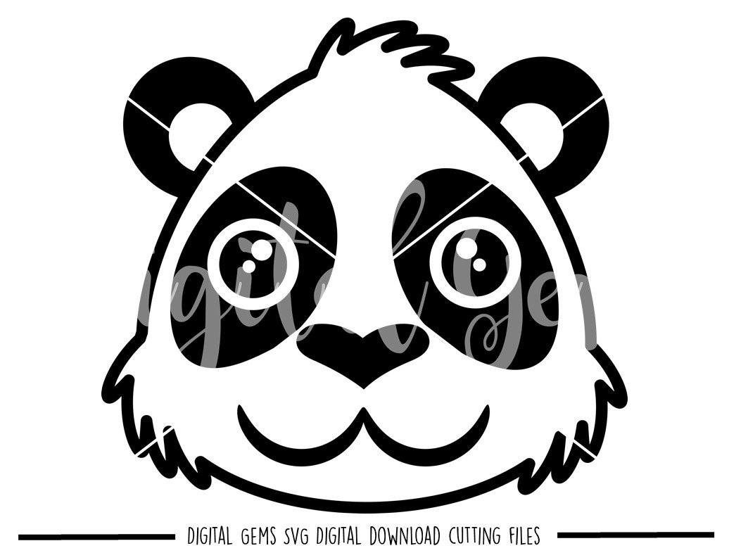 Download Panda Svg Dxf Eps Png Files So Fontsy