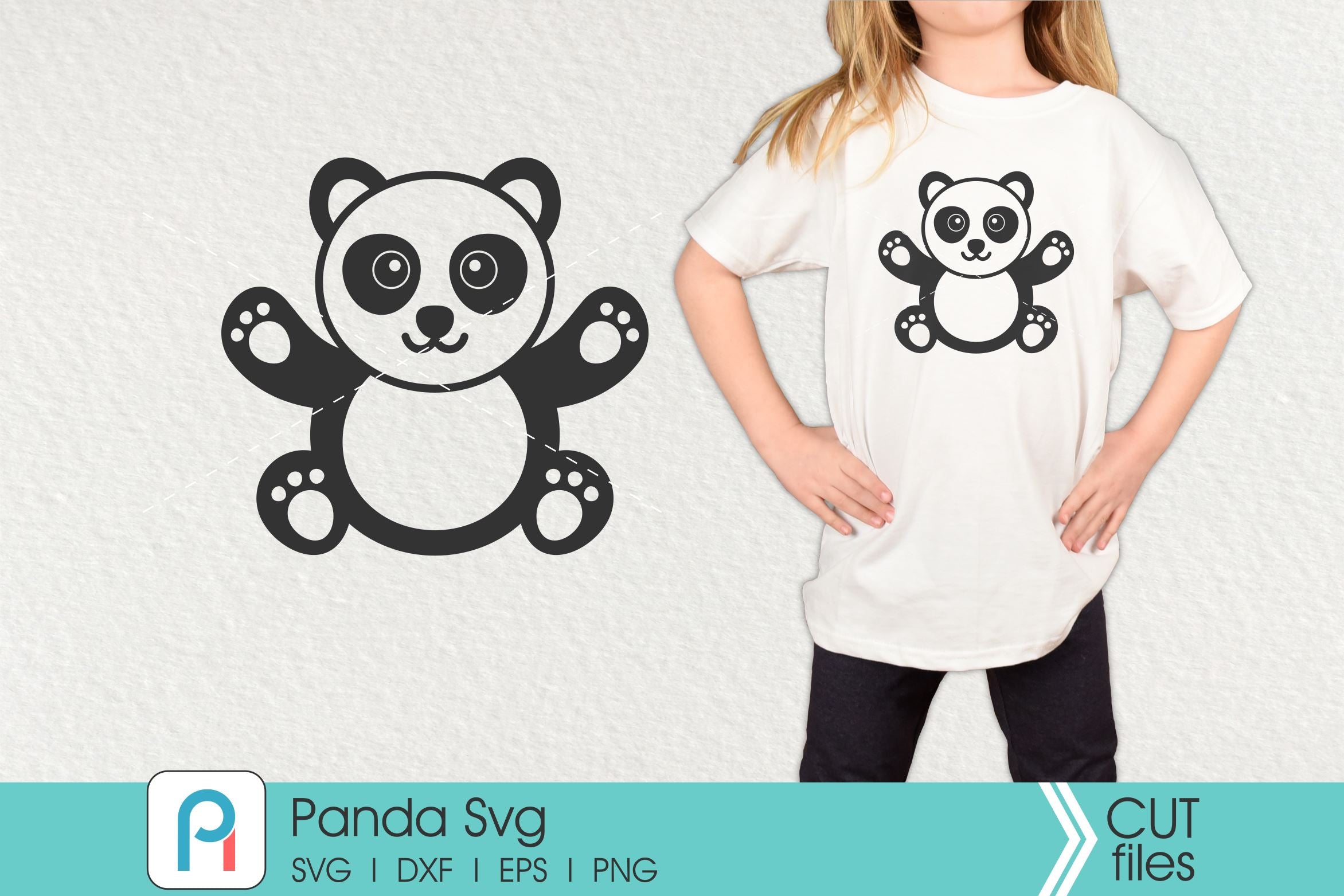 Download Panda Svg Panda Clip Art Panda Cut File So Fontsy