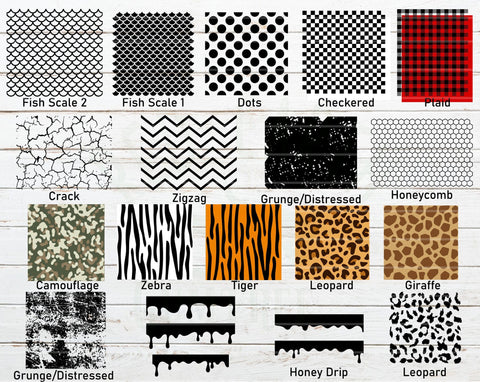 Download Patterns And Stencil Templates Bundle Svg Plaid Distressed So Fontsy