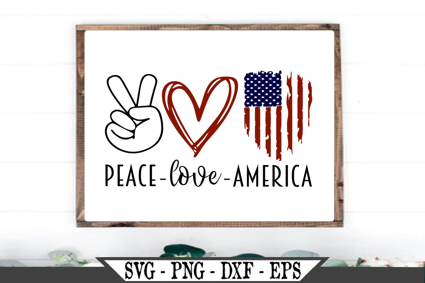 Download Peace Love America Red White And Blue Distressed American Flag Svg Vec So Fontsy