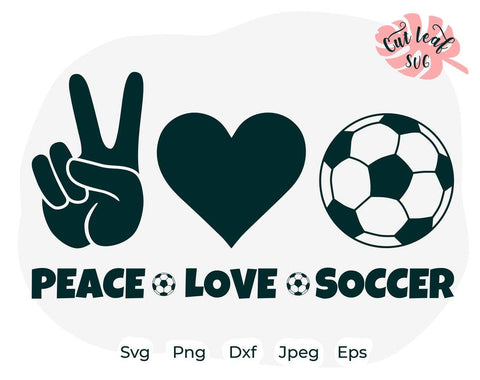 Free Free 97 Peace Love Soccer Svg SVG PNG EPS DXF File