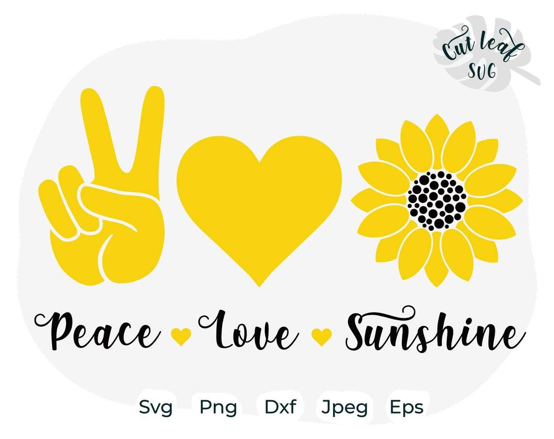 Free Free 116 Sunflower Love Svg Free SVG PNG EPS DXF File