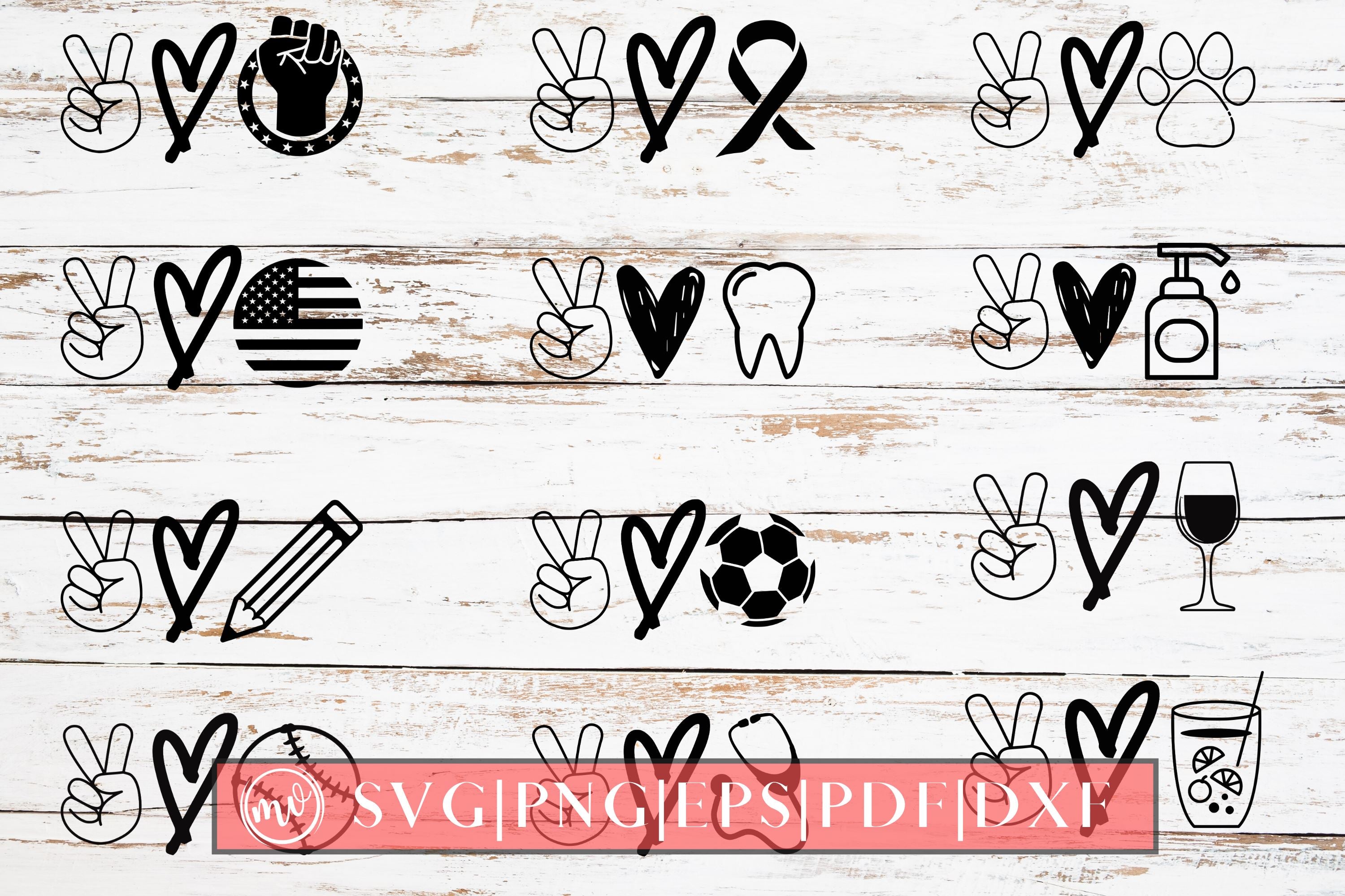 Free Free 239 Peace Love Dental Svg Free SVG PNG EPS DXF File