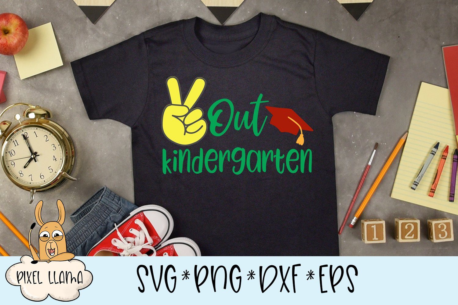 Download Peace Out Kindergarten Svg Cut File So Fontsy