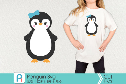 Download Penguin Svg Penguin Clip Art Penguin Cut File Penguin Dxf So Fontsy