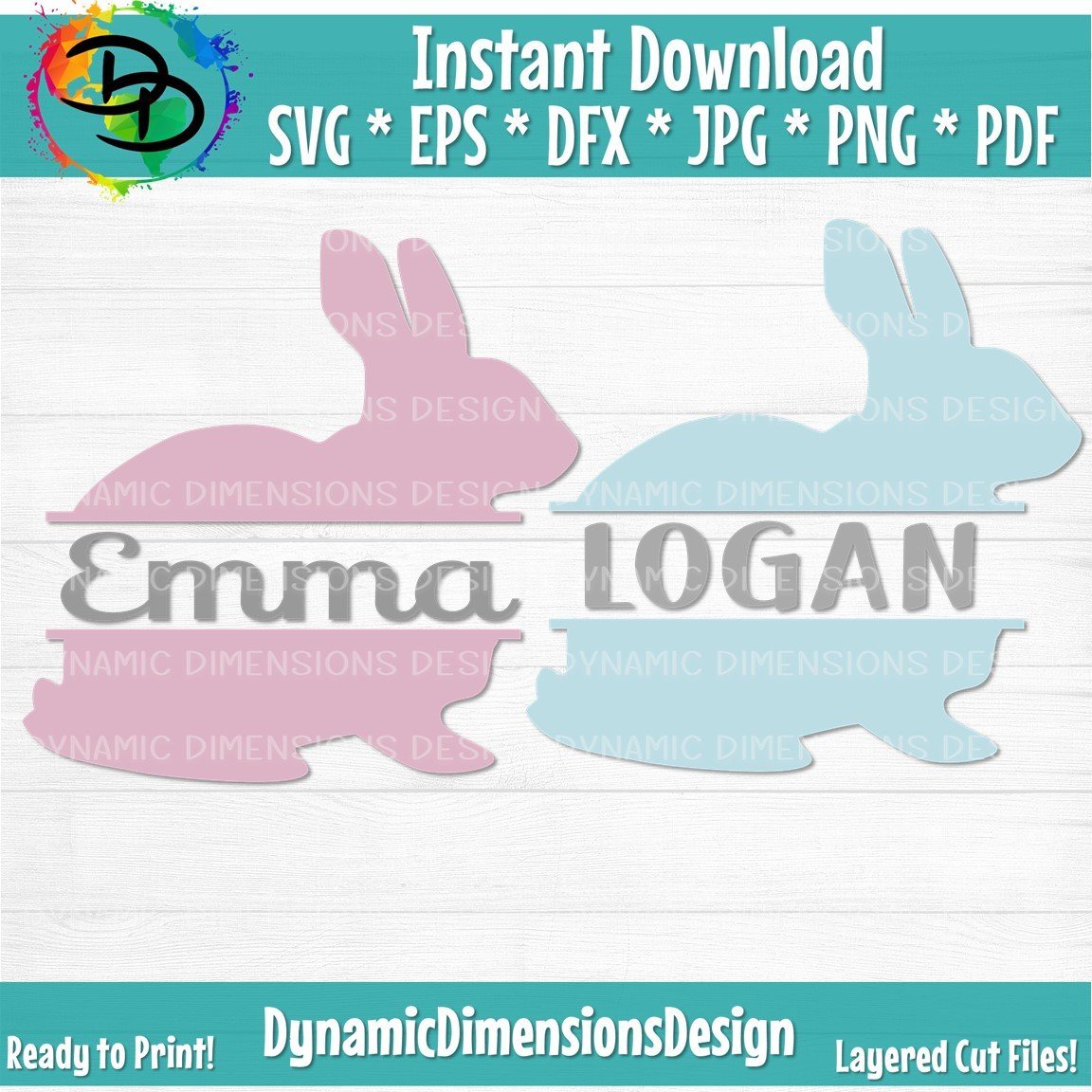 Free Free Split Bunny Svg Design 685 SVG PNG EPS DXF File