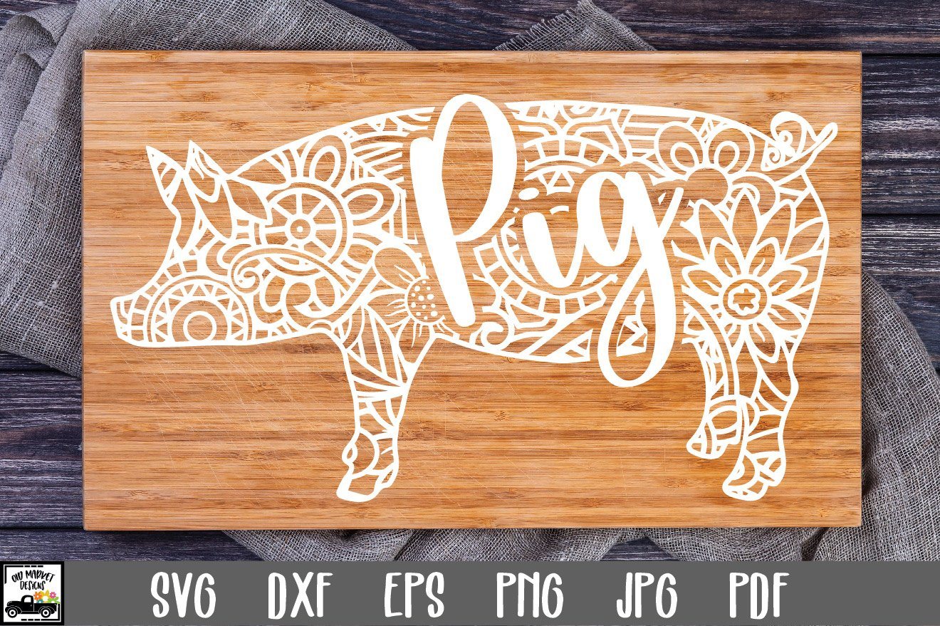Download Pig Svg File Pig Mandala Svg So Fontsy