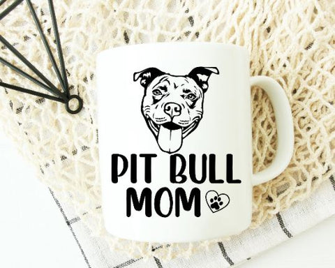 Download Pit Bull Svg Pit Bull Mom Svg Files For Cricut Dog Svg File Dog Mom Svg Dog Face Svg Dog Breed Svg Puppy Svg Animal Lover Svg So Fontsy
