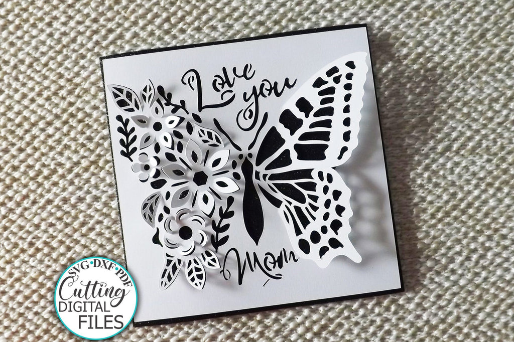 Download Pop up svg, butterfly card svg, Mothers day card svg, love ...