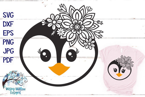 Download Pretty Animal Svg Bundle Floral Fox Penguin Koala Hippo Bear Panda Faces So Fontsy