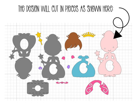 Download Princess Egg Holder Design So Fontsy