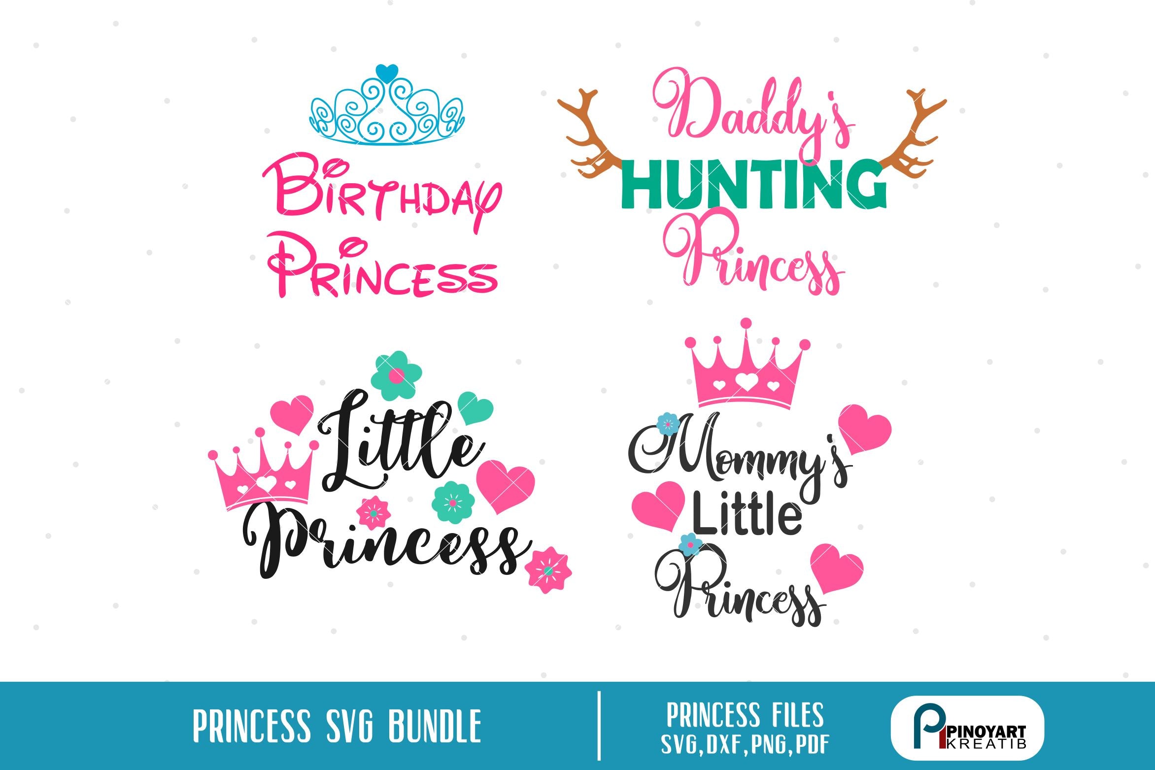Download Princess Svg Bundle So Fontsy