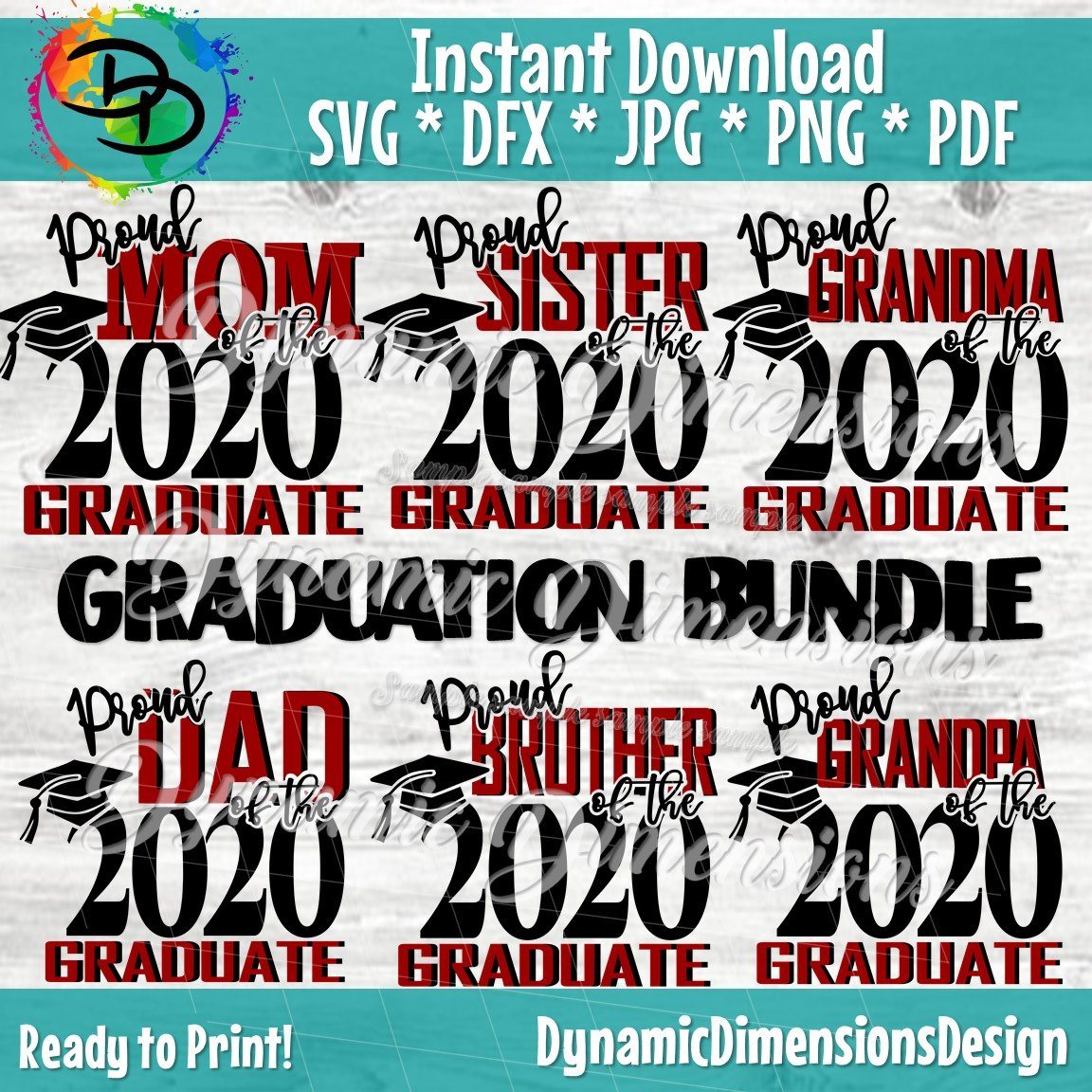 Download Proud Of A 2020 Graduate Graduation Bundle Family Of A 2020 Graduate Graduate Svg Mom Dad Grandpa Grandma Cricut Svg Silhouette Svg So Fontsy