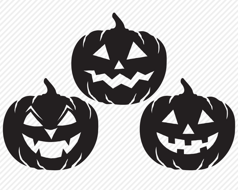 Download Pumpkin Face Bundle Halloween Svg So Fontsy