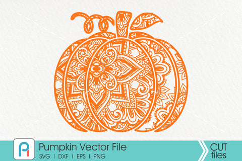 Download Pumpkin Mandala Svg Pumpkin Svg Mandala Svg Pumpkin Dxf So Fontsy