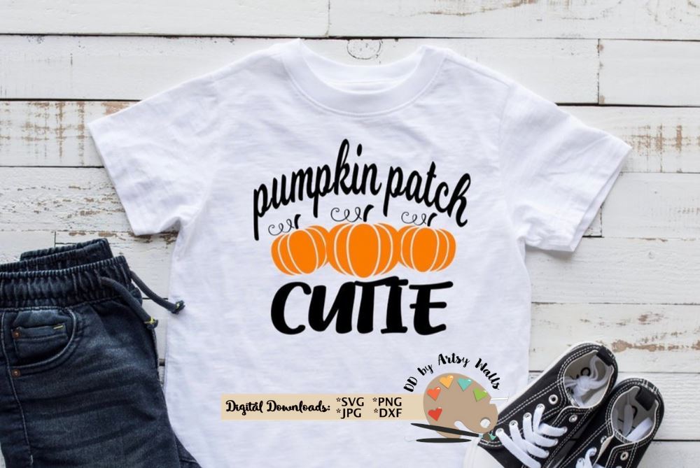 Download Pumpkin Patch Cutie Svg Child Halloween Shirt Svg Baby Halloween Onesie Svgs So Fontsy