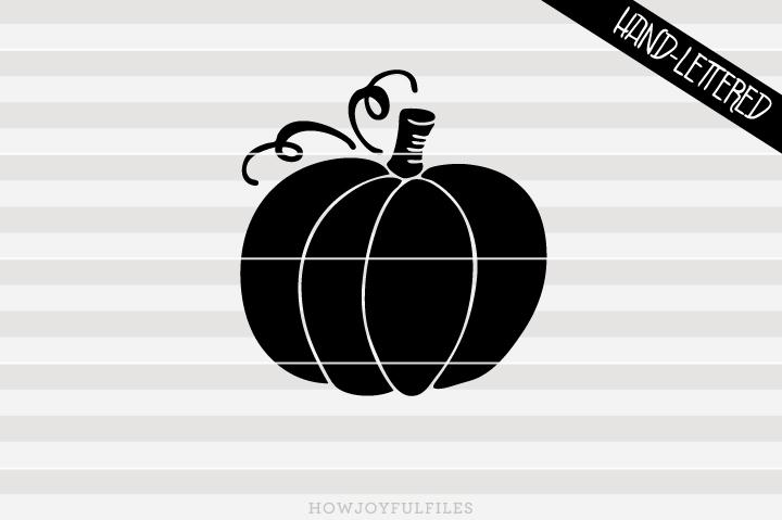 Download Pumpkin Silhouette Thanksgiving Halloween Svg Png Pdf And Dxf Files So Fontsy