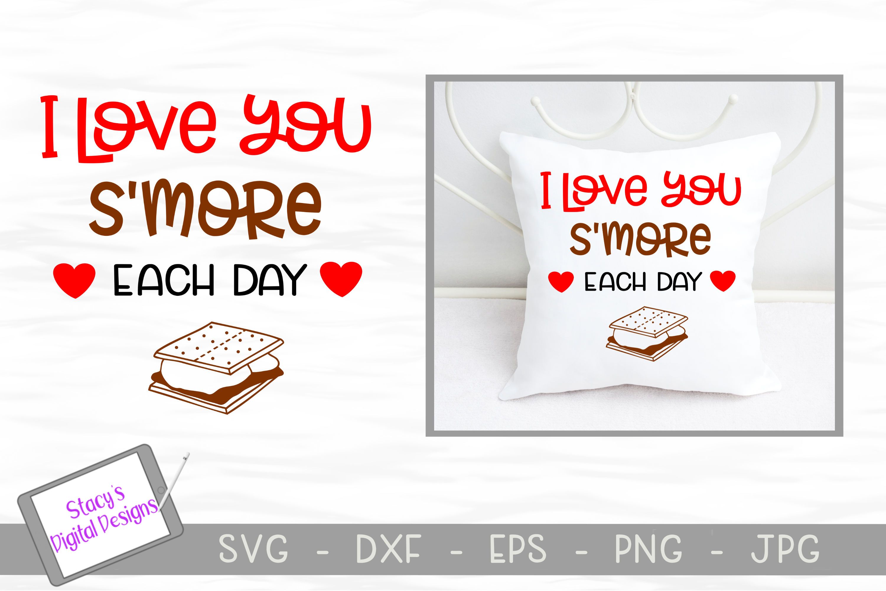 Download Pun Svg I Love You S More Each Day Svg So Fontsy