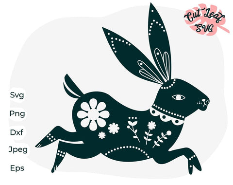 Download Rabbit Svg Norwegian Folk Art Norwegian Primitive Svg Easter Bunny Svg Easter Svg Bunny Svg Farm Clipart Swedish Folk Art So Fontsy