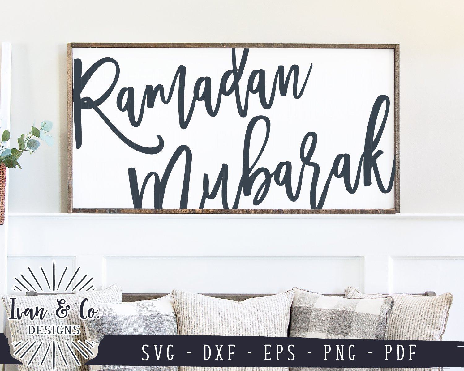 Download Ramadan Mubarak Svg Files Svgs For Signs Farmhouse Svg 988041249 So Fontsy