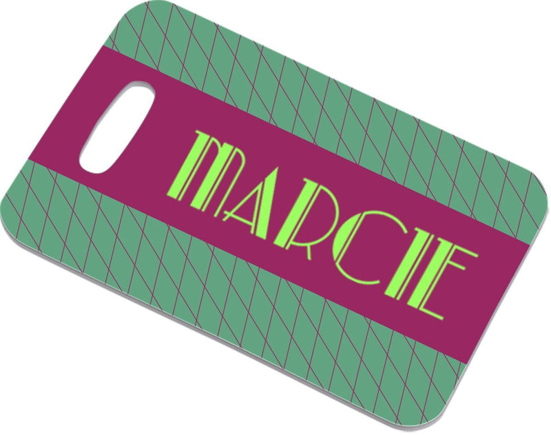 Blank Luggage Tag Template