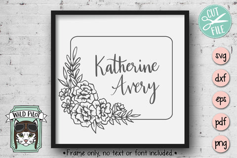 Download Flower Frame So Fontsy