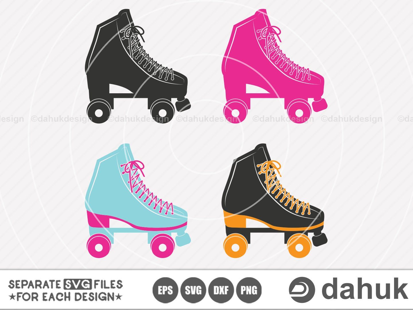 roller skate silhouette clip art