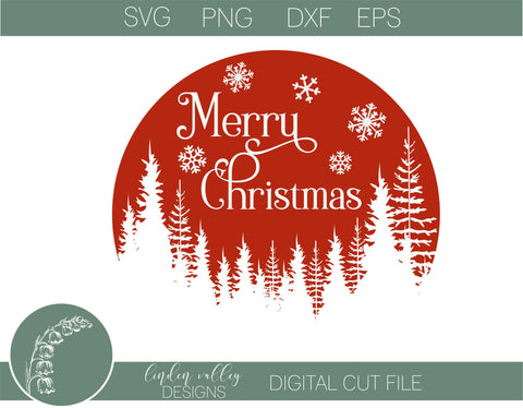 Download Round Merry Christmas Svg So Fontsy