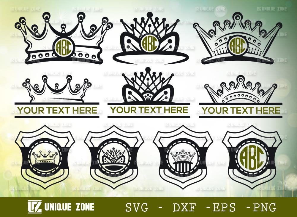 Download Royal Crown Monogram Svg Cut Files Royal Crown Svg Queen Crown Svg So Fontsy