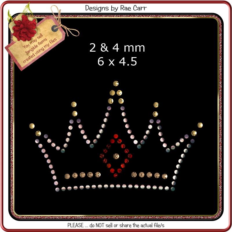 free printable templates crown for rhinestone