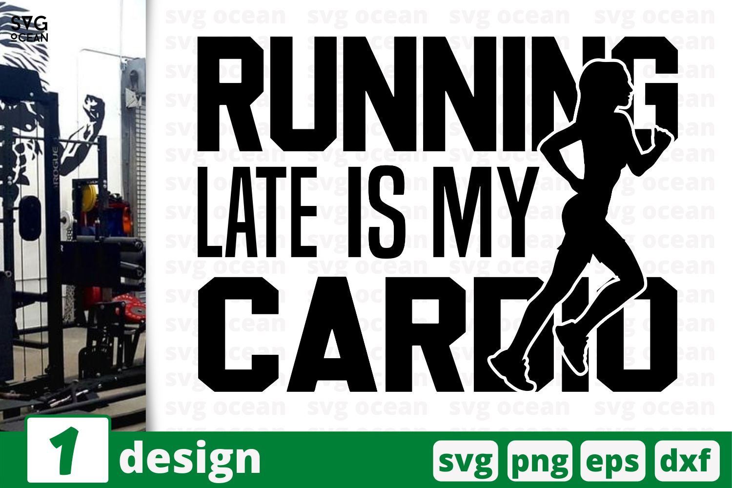 Download Running Late Is My Cardio Woman Gym Quotes Cricut Svg So Fontsy