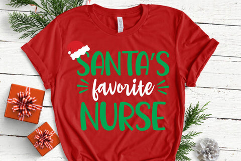 Download Santa S Favorite Nurse Svg Christmas Svg Nurse Svg So Fontsy