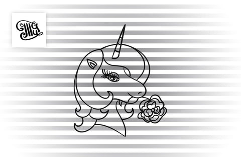 Download Sassy Unicorn Svg Unicorn Face Svg Unicorn Clipart So Fontsy