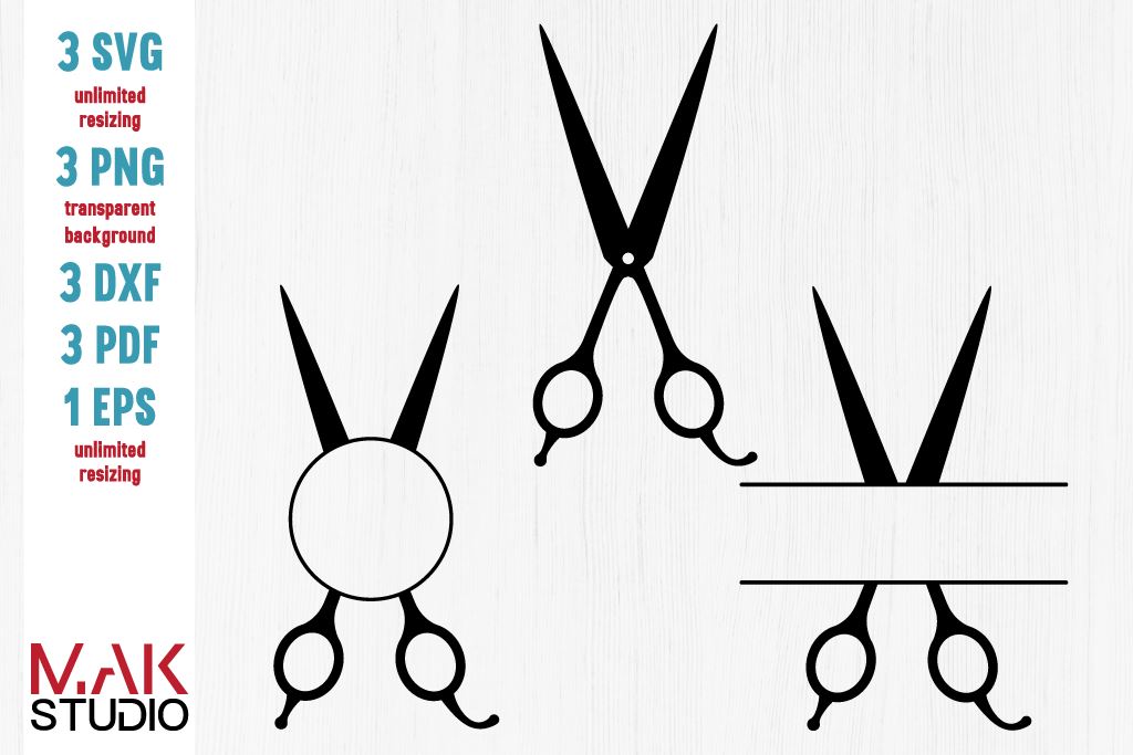 Download Scissors Svg Scissors Monogram Svg Hairdresser Svg Scissors Cut Files Scissors Dxf So Fontsy