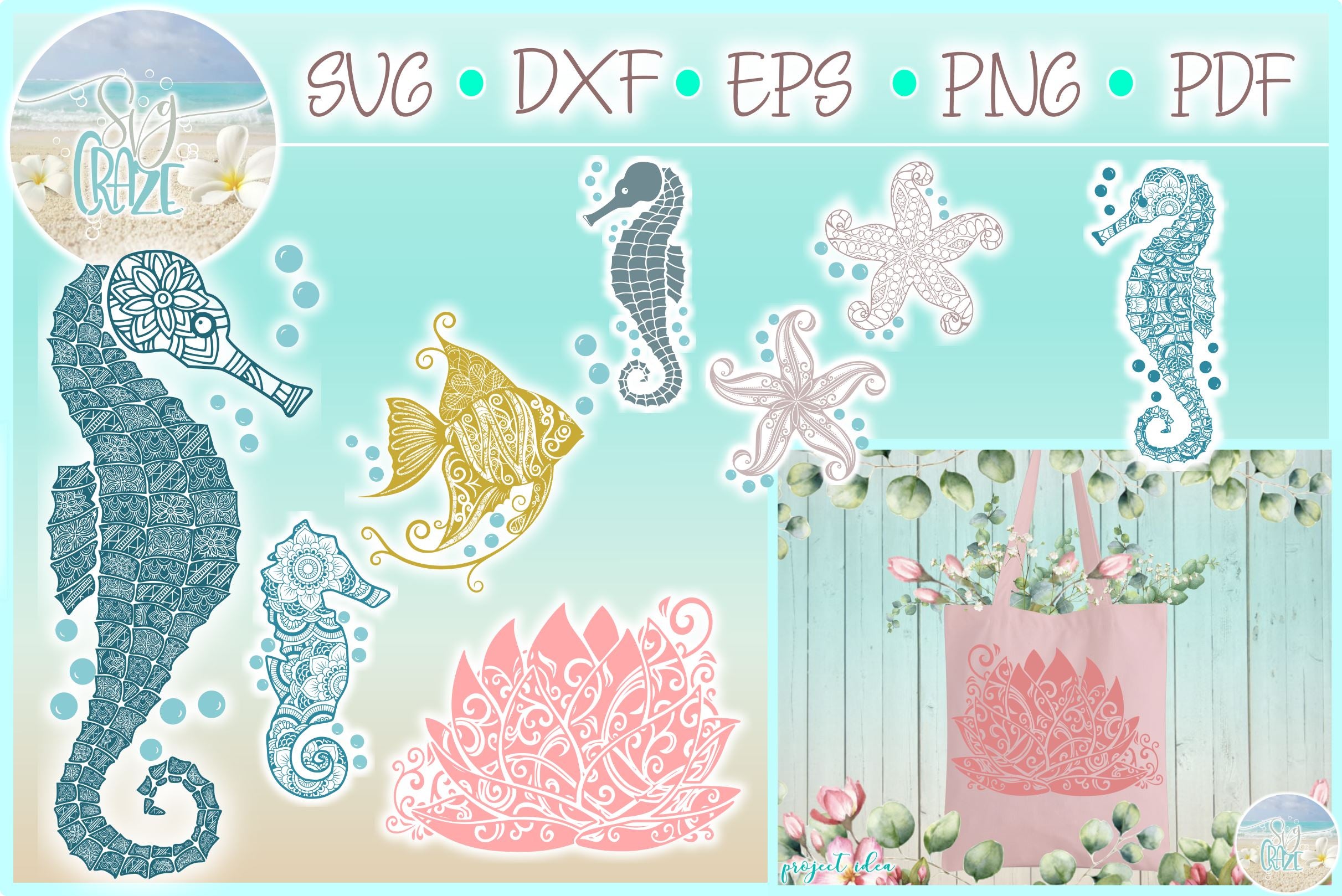 Download Dxf Eps Pdf Png Included Angel Fish Mandala Zentangle Svg Files For Cricut Silhouette Digital Art Collectibles Womenintech Fi