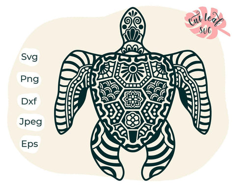 Download Sea Turtle Svg Turtle Svg Zentangle Svg Beach Svg Summer Svg Mandala Svg Sea Turtle Clipart Turtles Svg Ocean Svg Sea Life Svg So Fontsy