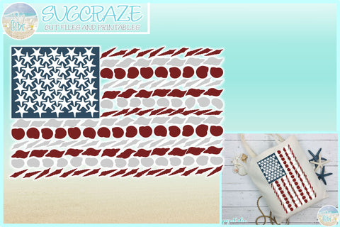 Download Seashell Usa American Flag Svg So Fontsy