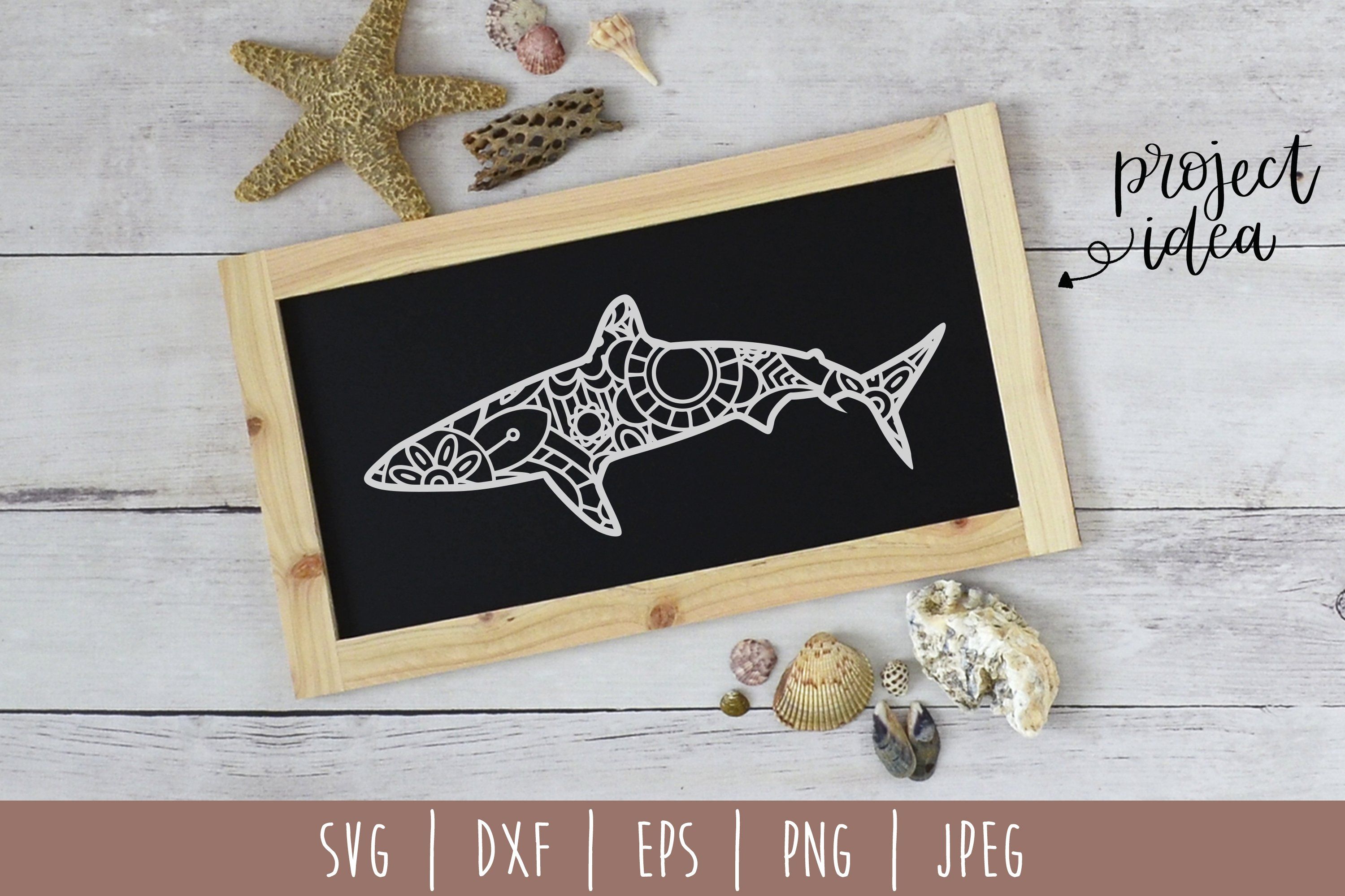 Free Free 62 Shark Mandala Svg Free SVG PNG EPS DXF File