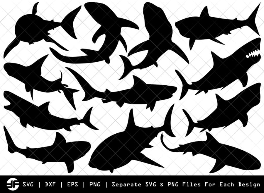 Free Free 61 Shark Silhouette Svg SVG PNG EPS DXF File