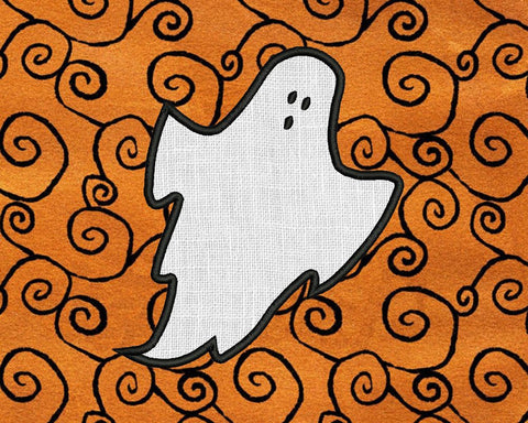 Download Sheet Ghost Applique Embroidery Design So Fontsy