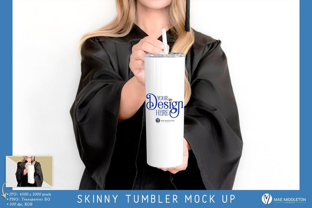 Download Skinny Tumbler Mock up | Graduation, Styled Photo - So Fontsy