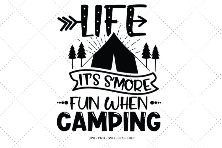 Download S More Sign Svg Camping Svg Camper Svg Camping Gift Funny Saying Svg Camping Mug Svg So Fontsy