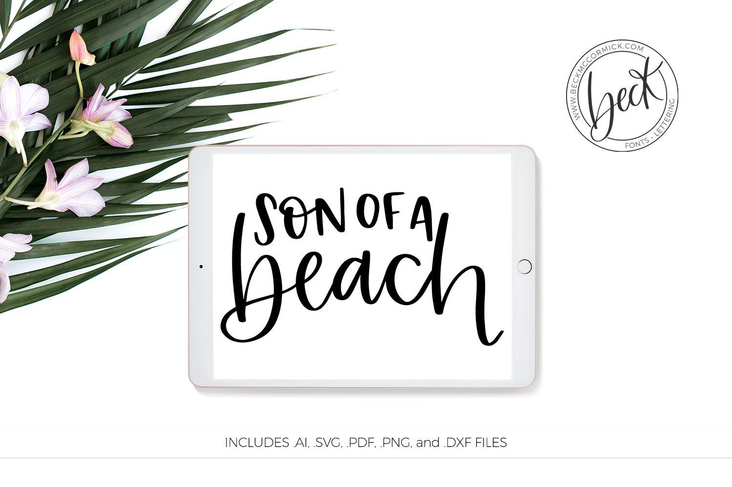 Download Son Of A Beach Svg So Fontsy