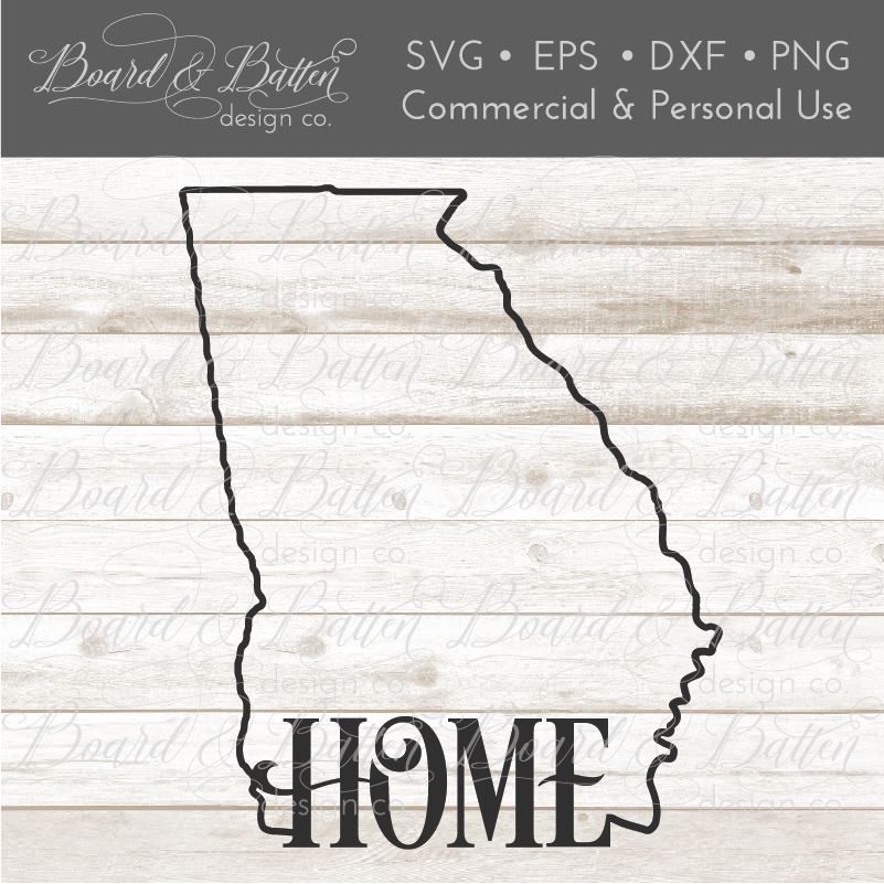 Free Free 329 Georgia Home Svg SVG PNG EPS DXF File