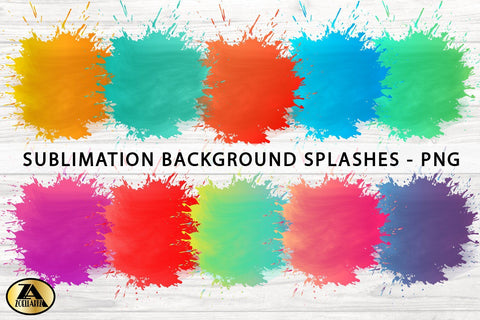 Download Sublimation Bundle Watercolor Splash Png For Sublimation So Fontsy