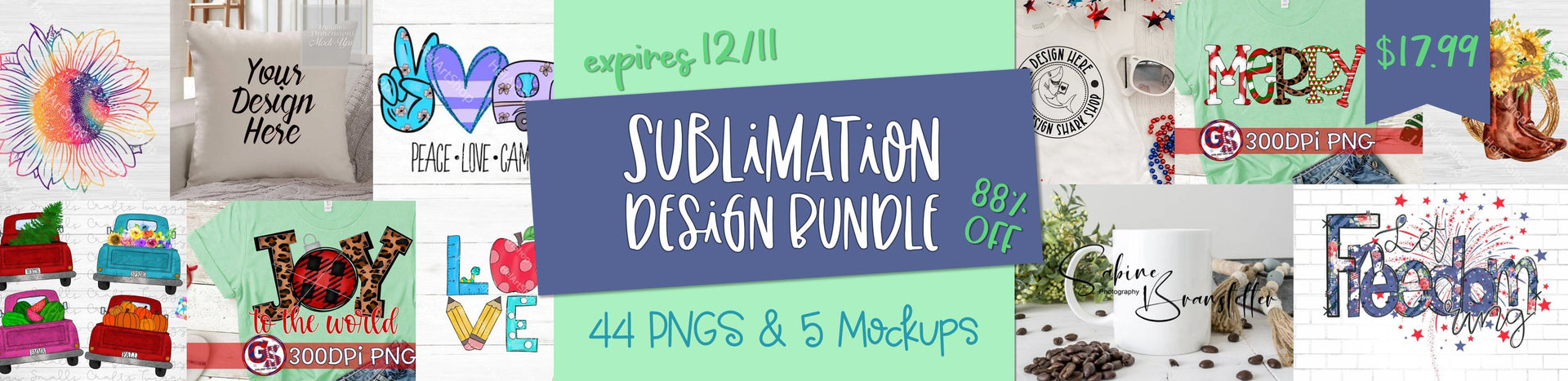 Download Sublimation Design Bundle So Fontsy