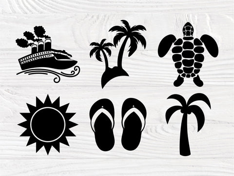 Download Summer Clipart Beach Svg Sunglasses Palm Tree So Fontsy