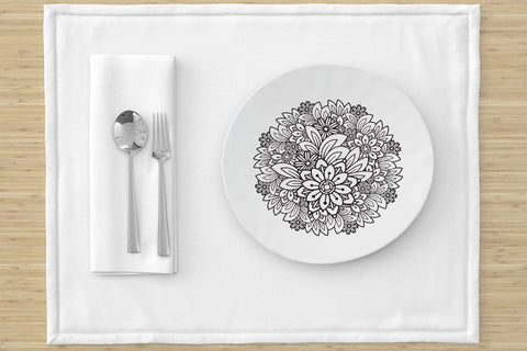 Download Summer Floral Mandala Svg Zentangle Flowers Flower Svg Intricate Design So Fontsy