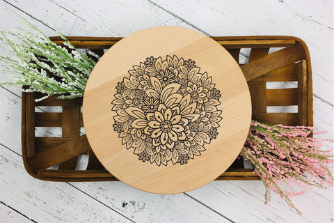 Download Summer Floral Mandala Svg Zentangle Flowers Flower Svg Intricate Design So Fontsy