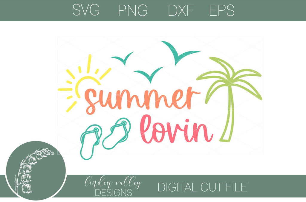 Download Summer Lovin SVG-Summer Svg-Beach Svg - So Fontsy